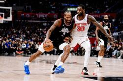 开云体育入口-上海队鏖战尼克斯，伦纳德扛起全队