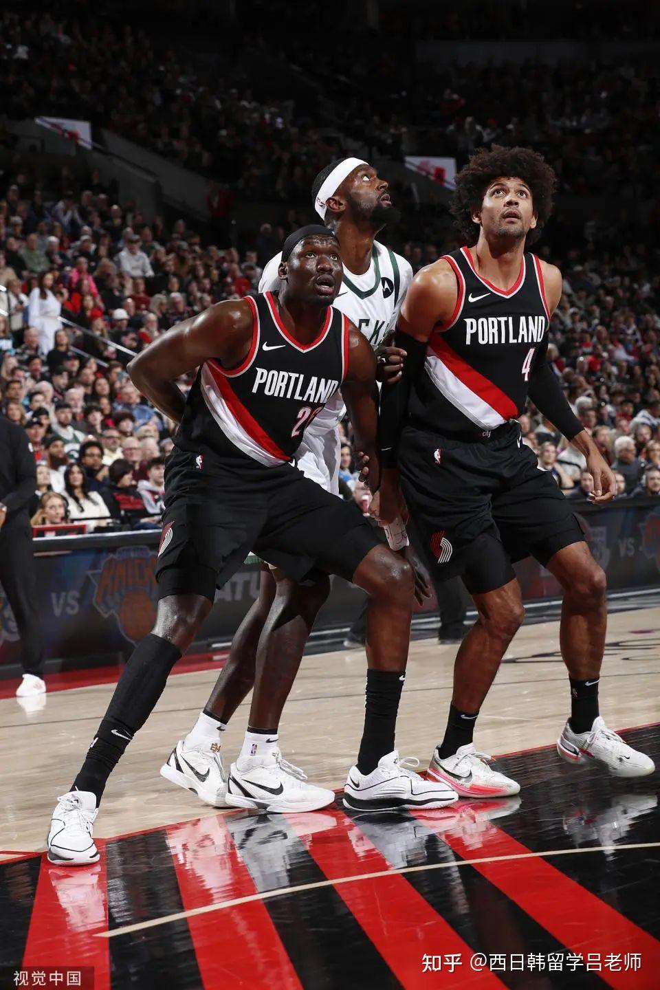 雄鹿击败开拓者，止连败