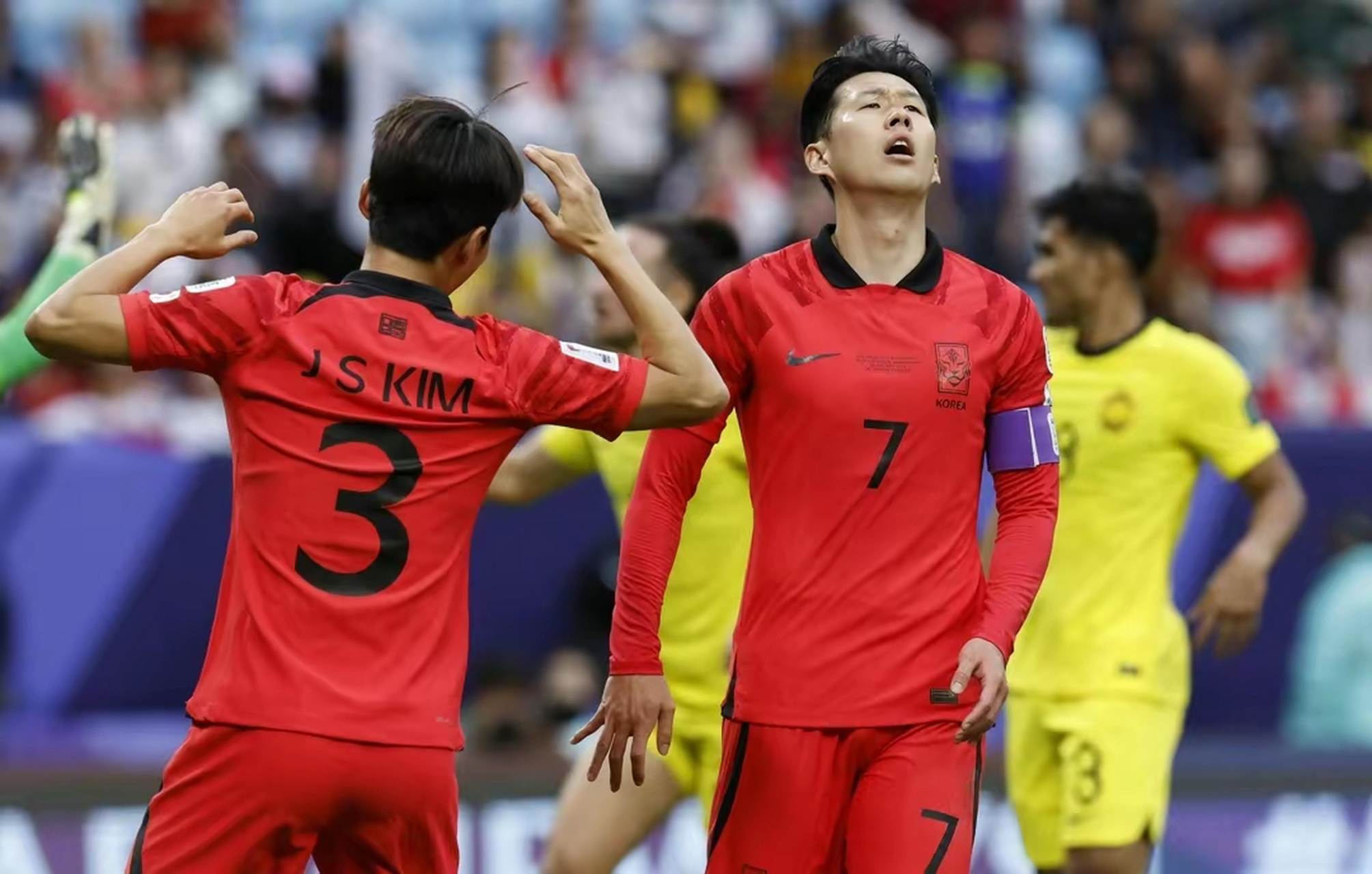 韩国球队士气如虹，决心取得胜利的简单介绍